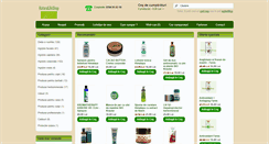 Desktop Screenshot of naturalifeshop.ro